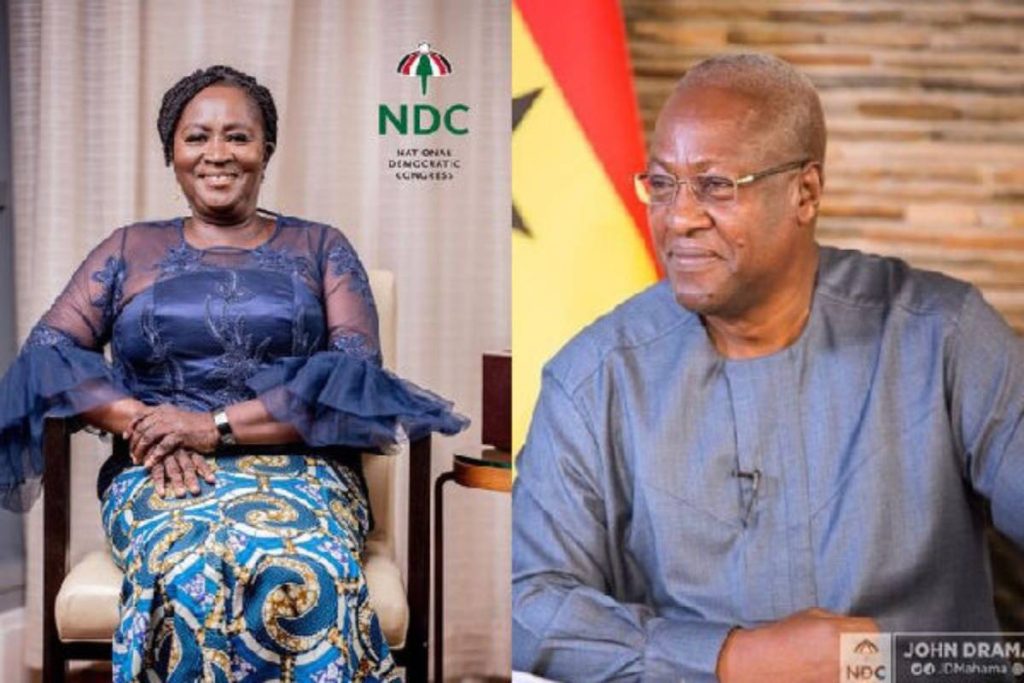 Mahama and Jane Opoku-Agyemang best ticket for NDC
